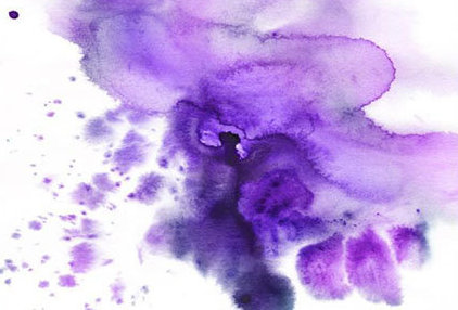 jacaranda flower silk scarf pattern