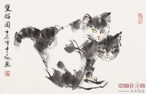 chinese zodiac painting cat