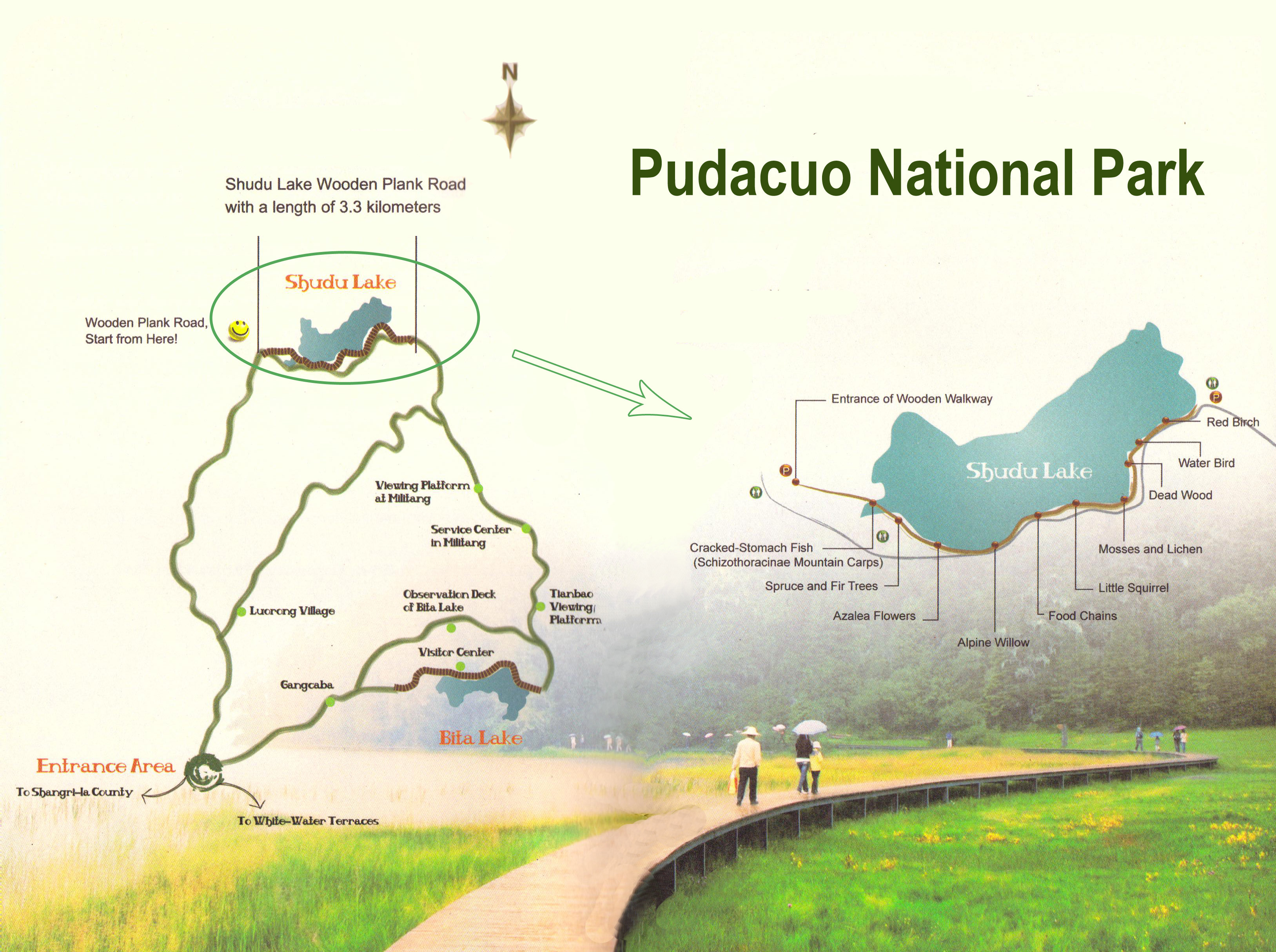 Pudacuo Map